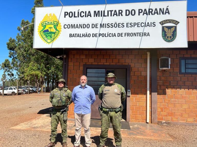 BPFron recebe equipamentos para auxiliar nas atividades de policiamento