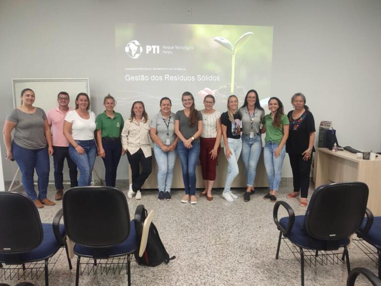 PTI-BR e InPAR promovem capacitação sobre logística reversa para técnicos de Unidades de Valorização de Recicláveis