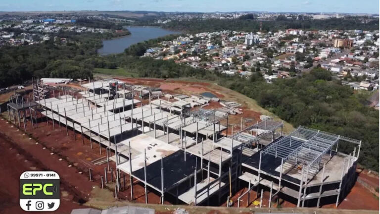 Obra do Shopping Catuaí começa a ganhar forma
