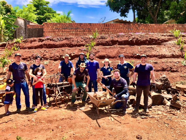 Rotary’s de Marechal Rondon fazem ação conjunta para o “Dia Internacional do Voluntário”