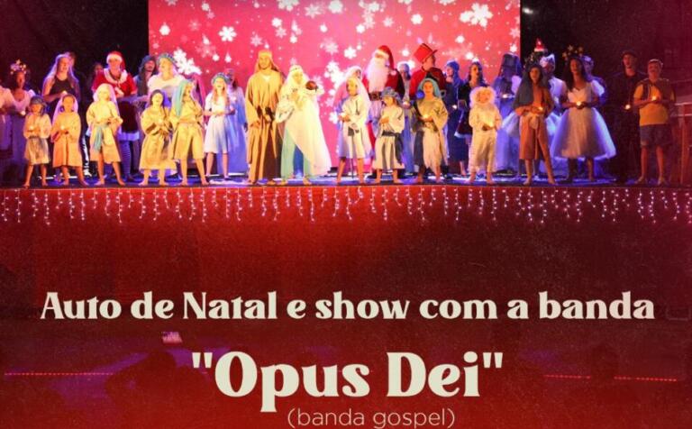 Auto de Natal e show com a banda Opus Dei acontecem nesta sexta-feira em Mercedes