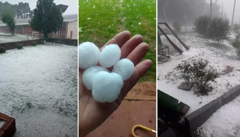Temporais avançam e causam estragos no Sul do Brasil