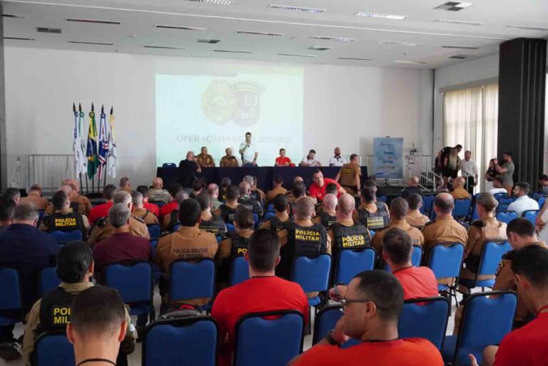 Segurança faz alinhamento para ações integradas no Verão Paraná