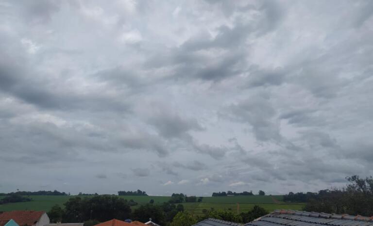 Semana inicia com tempo instável e chuva em Marechal Rondon