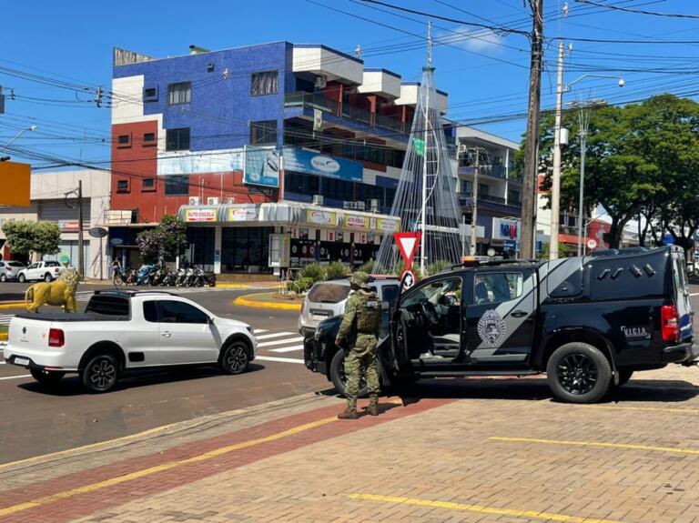 Operação Natal em Marechal Rondon termina com apreensões de drogas e veículo e 800 abordagens