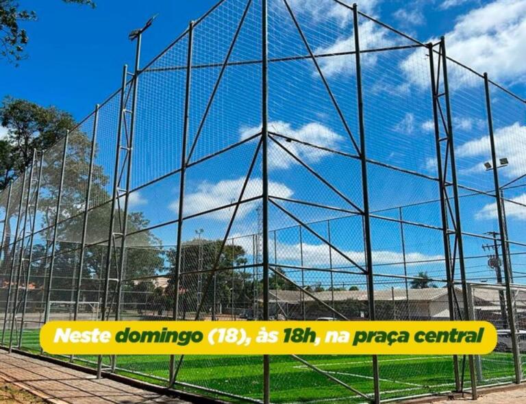 Quadra de futebol society Geovani Ballmann será inaugurada neste domingo em Mercedes