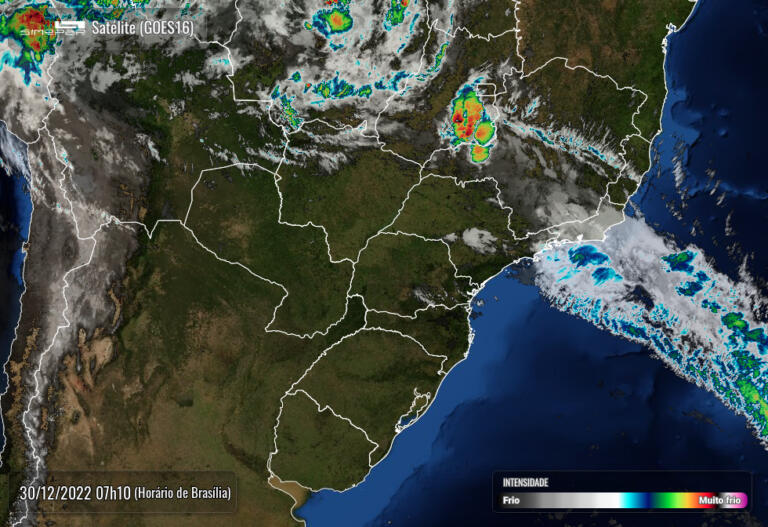 Confira a previsão do tempo para a última sexta-feira do ano