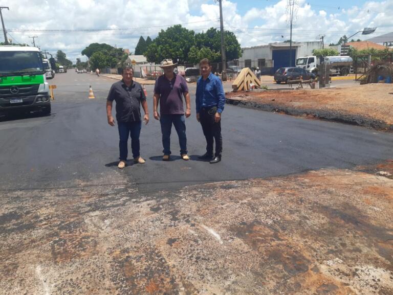 Recapeamento é realizado no anel viário em Nova Santa Rosa