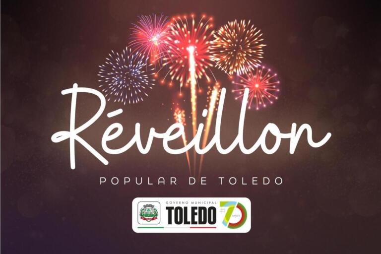 Réveillon Popular de Toledo terá 15 minutos de fogos e um novo visual