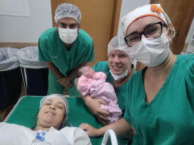 Primeiro nascimento de 2023 em Marechal Rondon é de uma menina