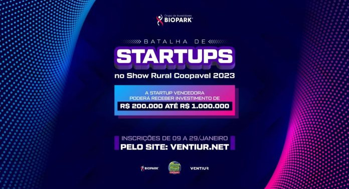 Biopark vai promover Batalha de Startups no Show Rural