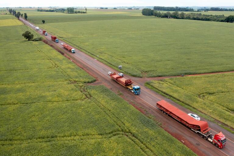 C.Vale recebe segunda remessa de componentes da esmagadora de soja