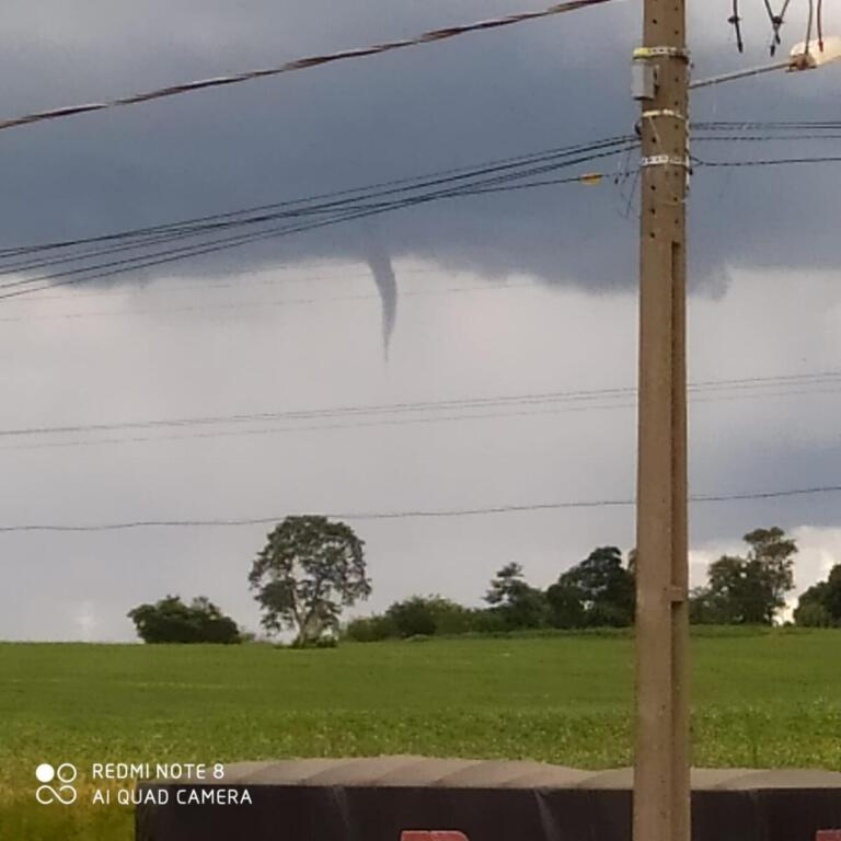 Marechal Rondon e microrregião têm registros de nuvens funis