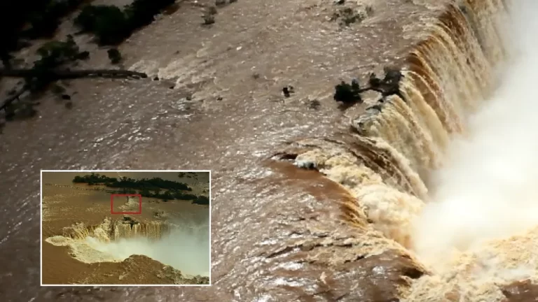 Passarela no lado argentino das Cataratas do Iguaçu destruída após alta vazão deve ser liberada em março