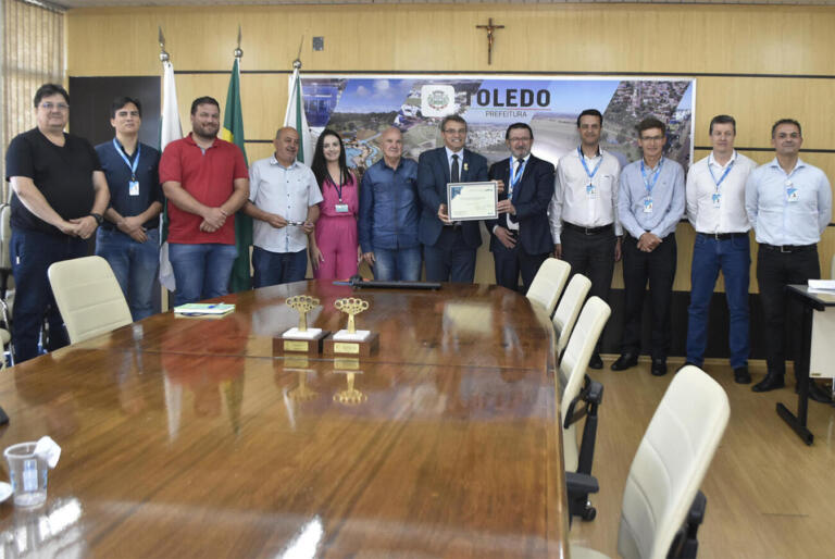 Toledo é o terceiro município brasileiro a receber o Selo Município + Azul Caixa