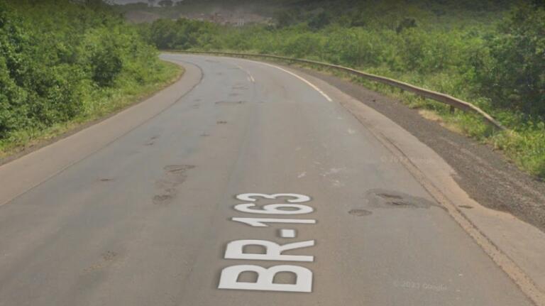 Motoristas reclamam das péssimas condições da BR-163 entre Marechal Rondon e Guaíra