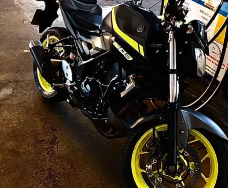 Moto MT03 é furtada na madrugada em Marechal Rondon