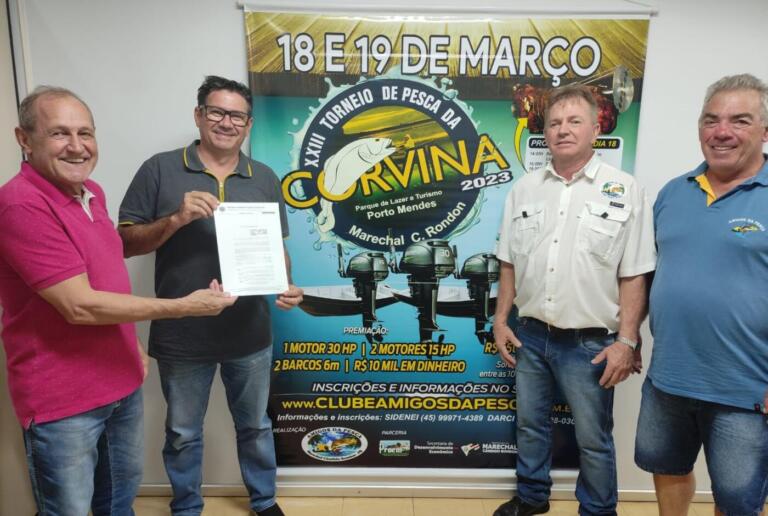Abertas inscrições ao 23º Torneio de Pesca da Corvina de Marechal Rondon