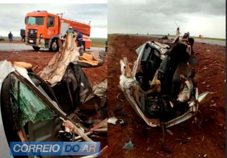 Motorista de Gol morre após se envolver em acidente entre Palotina e Assis