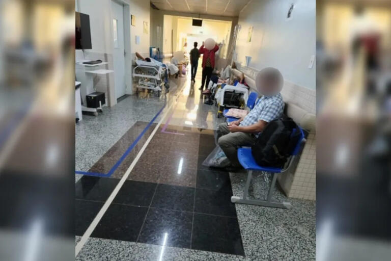 Hospital Universitário continua com registro de superlotação; 50 pacientes estão internados em espaço para 33
