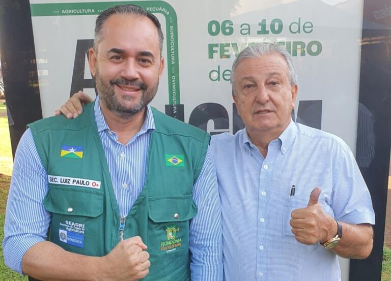 Oeste e Show Rural ensinam muito ao Estado de Rondônia, diz secretário Luiz Paulo