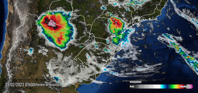 Risco de tempestades se mantém elevado; chuva em Marechal Rondon deve somar 11mm