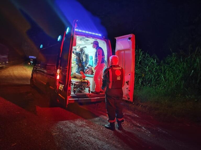 Morador de Santa Helena é encontrado atropelado e gravemente ferido na PR-317