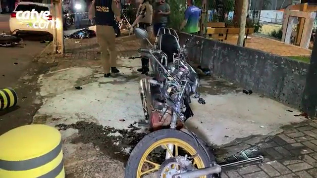Motociclista morre após grave acidente em Cascavel