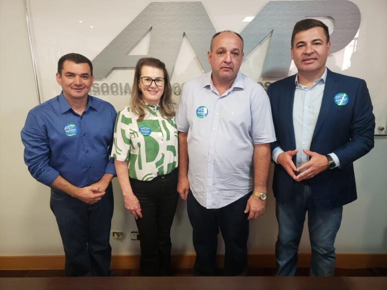 Prefeito de Quatro Pontes assume cargo na nova diretoria da Associação dos Municípios do Paraná