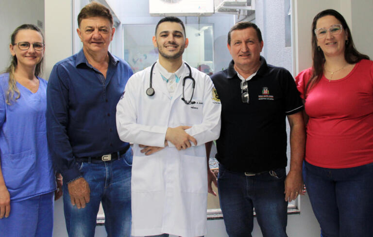 Novo médico começa a atender no Centro de Saúde de Nova Santa Rosa