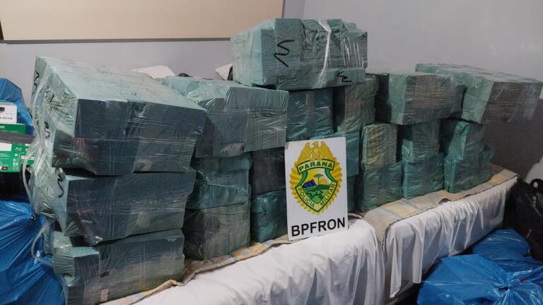 BPFron apreende R$ 1,5 milhão em mercadorias contrabandeadas em Foz do Iguaçu