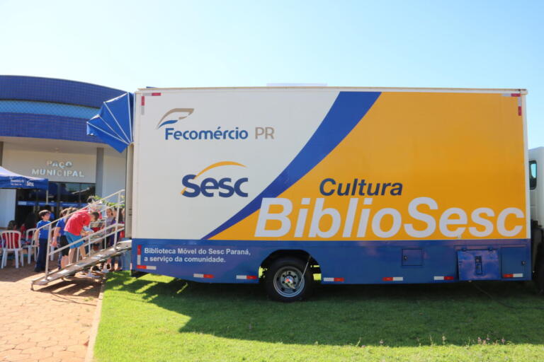 BiblioSesc: biblioteca móvel gratuita estará em Maripá a cada 15 dias