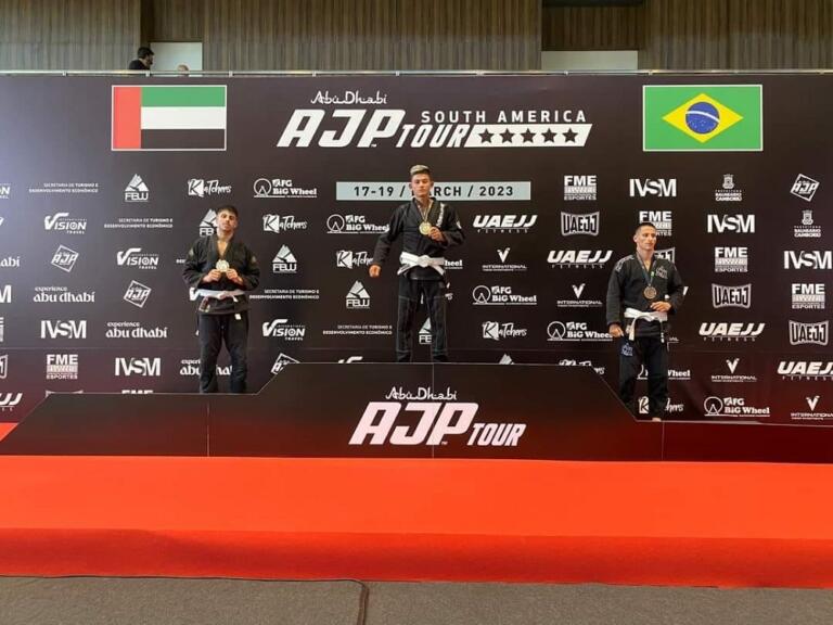 Rondonense conquista ouro no AJP South America