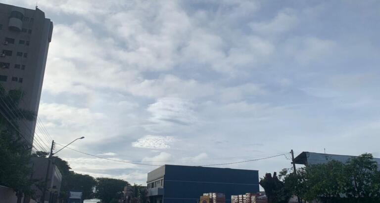 Quarta-feira tem previsão de tempo instável e máxima de 27˚C