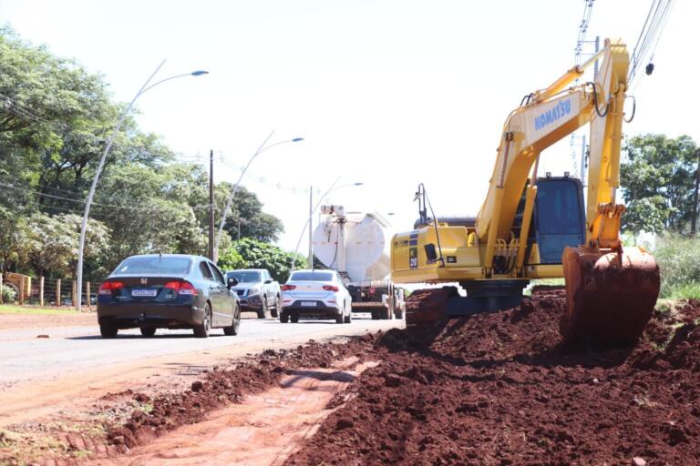 Iniciadas obras de duplicação do prolongamento da Avenida Rio Grande do Sul