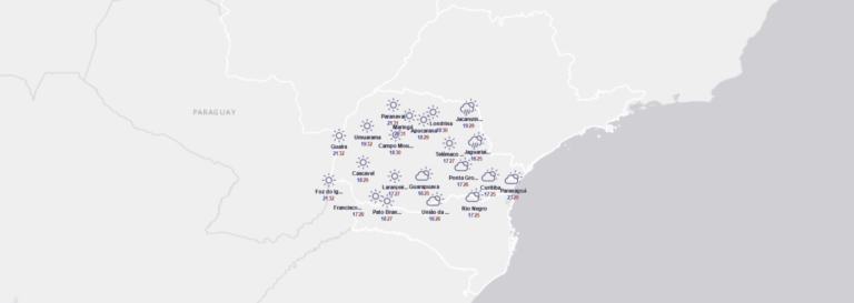 Terça-feira tem sol e calor no Oeste; em Marechal Rondon, máxima deve atingir 32˚C