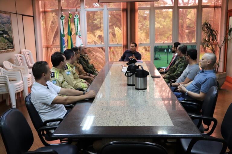 Lideranças dão as boas-vindas ao novo subcomandante do BPFron