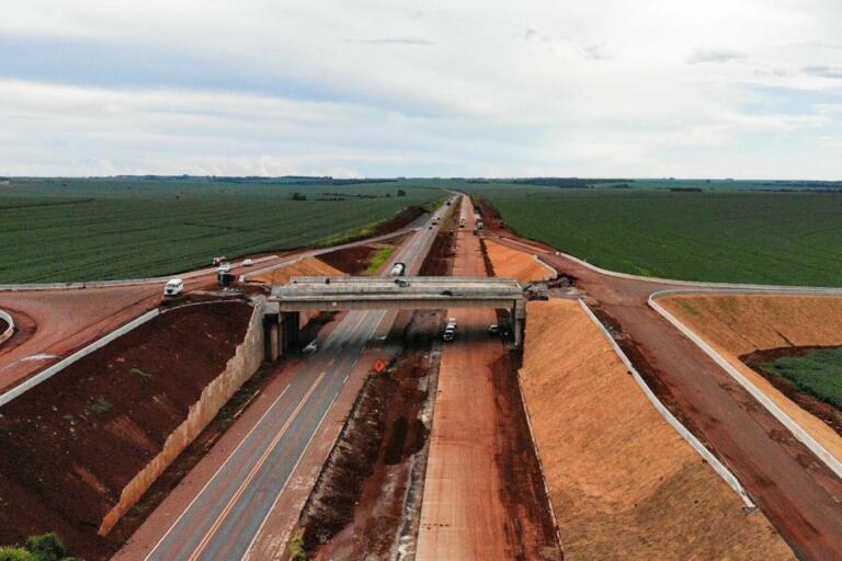 Obras no Contorno Oeste de Cascavel avançam e atingem 84% de conclusão