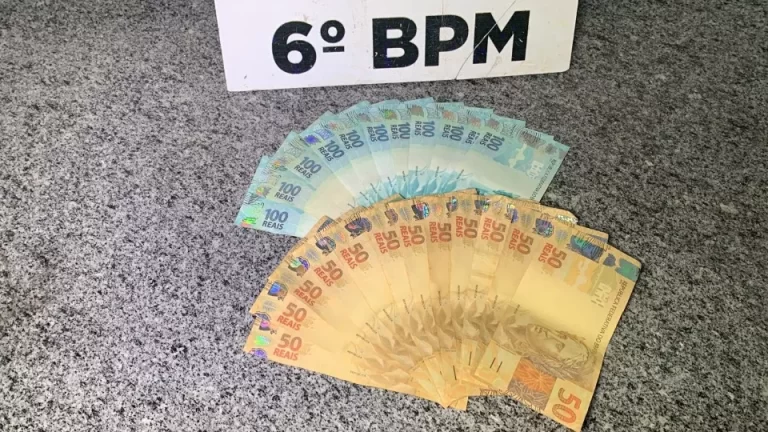 Rapaz é preso ao tentar passar R$ 1,2 mil em notas falsas em comércio