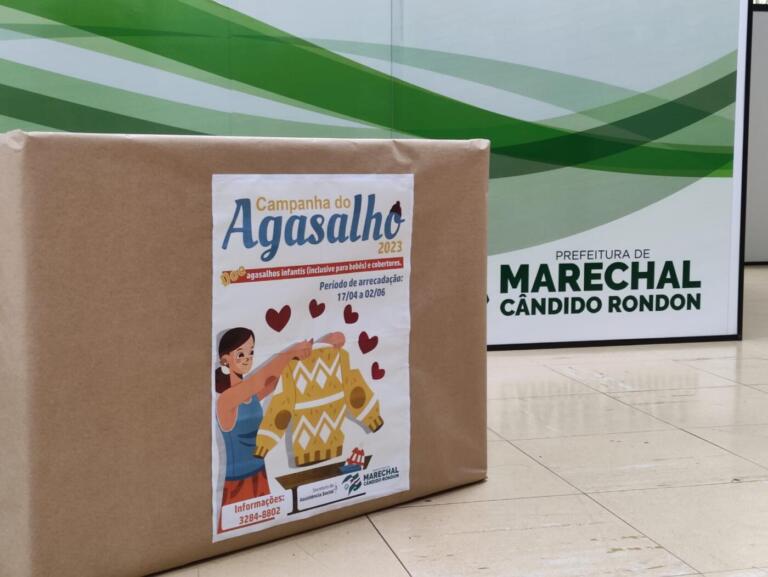 Começa a Campanha do Agasalho 2023 em Marechal Rondon