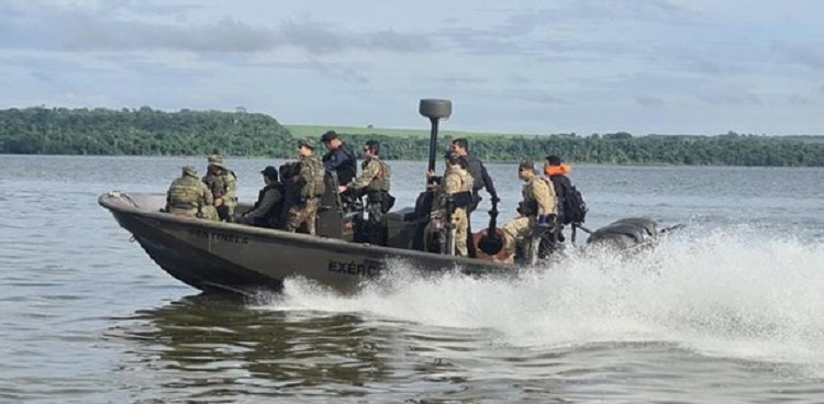 Força Tarefa destrói portos clandestinos no Lago de Itaipu