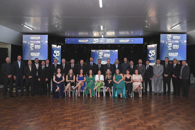 Acimacar celebra 55 anos com cerimônia de posse festiva da nova gestão; veja fotos