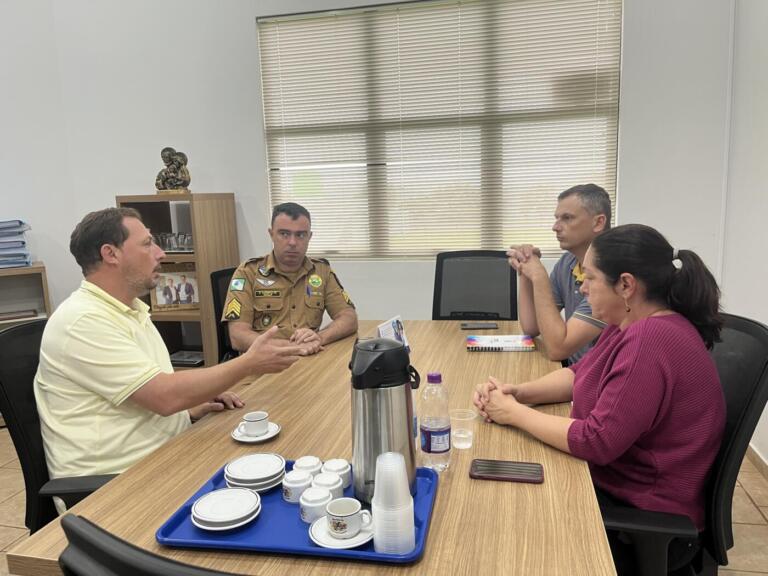 Executivo e Polícia Militar intensificam ações emergenciais de segurança nas escolas de Maripá
