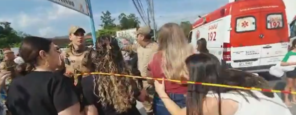 “Estamos desolados com a tragédia”, diz escola de Blumenau após ataques contra crianças