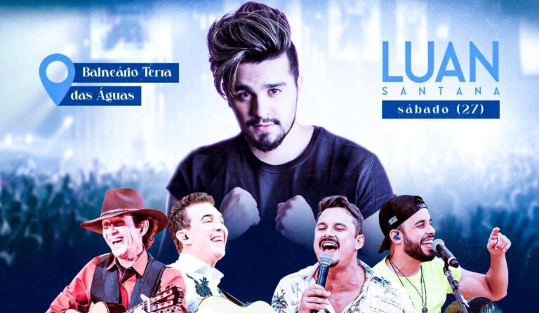 Festa aos 56 anos de Santa Helena terá shows com Luan Santana, Clayton e Romário e Di Paullo e Paulino