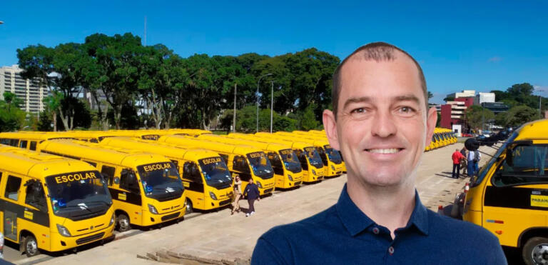 Vereador Suko viabiliza ônibus para transporte escolar de Marechal Rondon