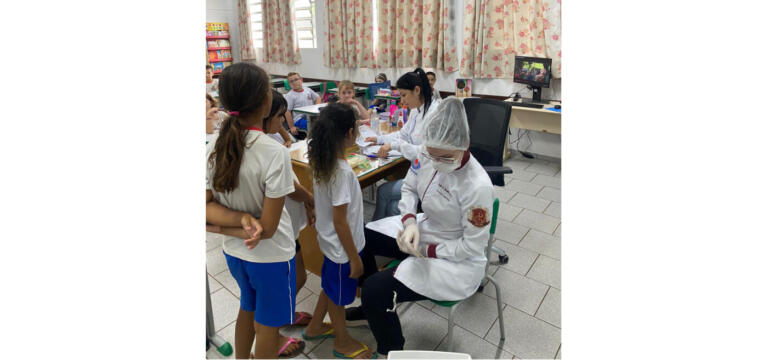 Secretaria de Saúde inicia processo de triagem odontológica preventiva na Escola Municipal Marechal Deodoro
