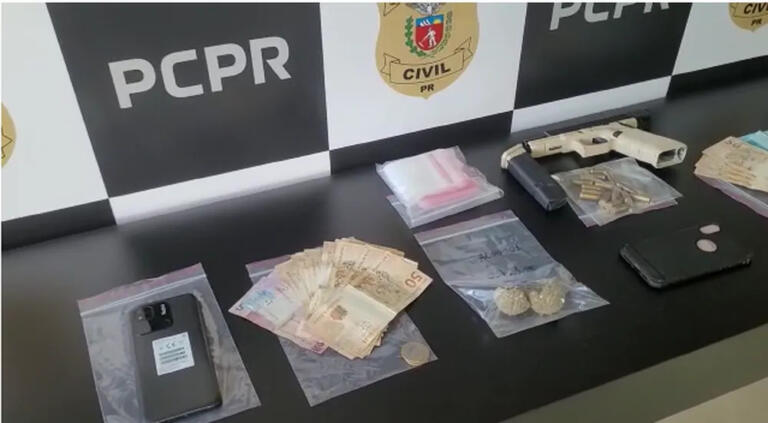 Quatro pessoas são presas em operação contra tráfico de drogas em Toledo