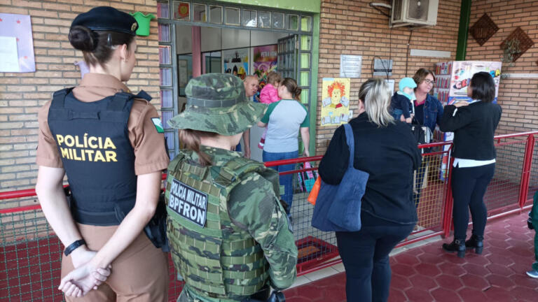 Comandante da PM e subcomandante do BPFron destacam esforço conjunto para policiamento preventivo em escolas