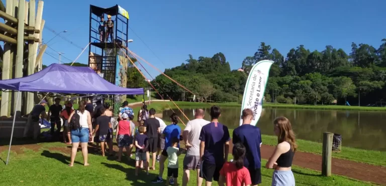 Suko solicita inclusão de “tirolesa” no projeto de revitalização do Lago Municipal